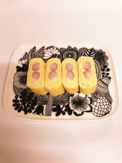 ❁かにかまとチーズの卵焼き❁-レシピのメイン写真