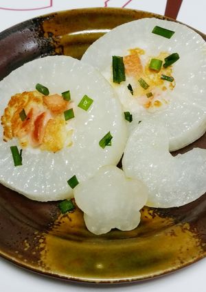 大根の魚肉ソーセージ詰め（３～４人分）-レシピのメイン写真