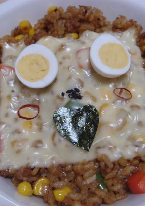 カレーチーズチャーハン♪ -レシピのメイン写真