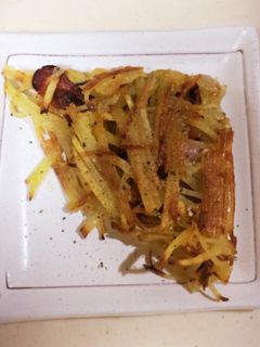 じゃがいもとソーセージのガレット-レシピのメイン写真