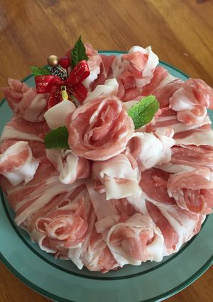 簡単 肉ケーキ 誕生日の夕食に-レシピのメイン写真
