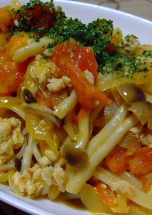 トマトクリームスパゲティ-レシピのメイン写真