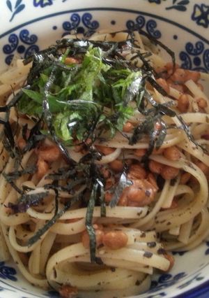 納豆のパスタ-レシピのメイン写真