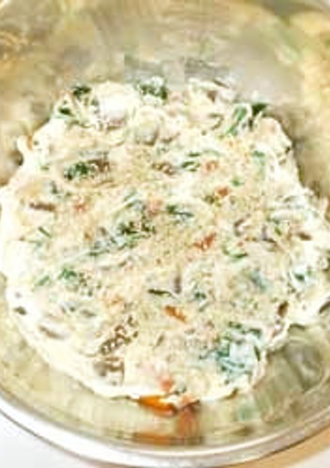 クリーム豆腐とゴマとほうれん草の白和え♪-レシピのメイン写真