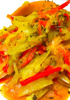 魚肉ソーセージと野菜のペッパーマヨ炒め-レシピのメイン写真