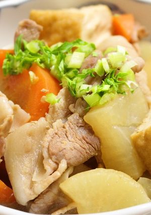 簡単！美味しい！大根と厚揚げの煮物-レシピのメイン写真