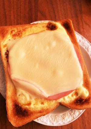 グリルでハムチーズトースト-レシピのメイン写真