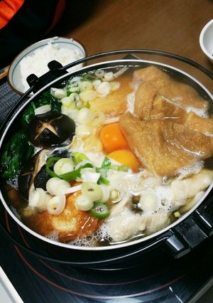 出汁パックで鍋焼うどん-レシピのメイン写真