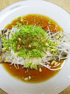 清蒸鮮魚(イサキの中華蒸し)-レシピのメイン写真
