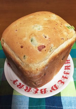 HBで♡枝豆とチーズ入り食パン-レシピのメイン写真