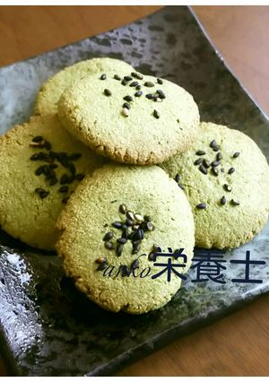 ★簡単絶品本格的♪抹茶おからクッキー-レシピのメイン写真