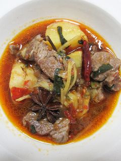 仔羊肉とじゃがいもの四川風煮込み-レシピのメイン写真