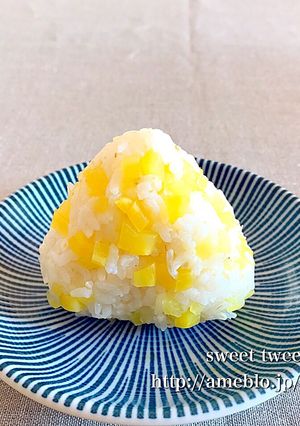 パクパクとまらない♪たくわんおむすび-レシピのメイン写真