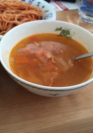 トマト&ベーコンのスープ-レシピのメイン写真