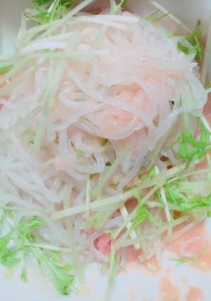 ～ずぼら女子が作るタラコんにゃくパスタ～-レシピのメイン写真
