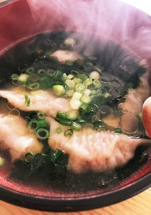 超簡単!温まる♡餃子スープ-レシピのメイン写真