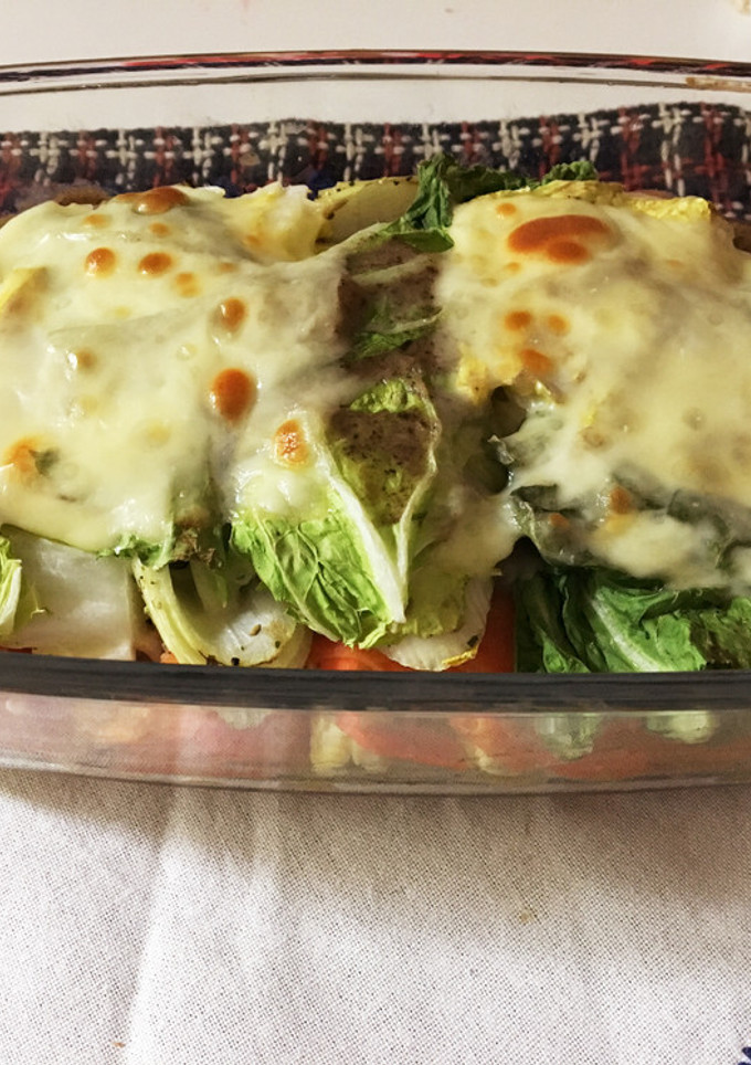 野菜のきのこソース重ね焼き-レシピのメイン写真