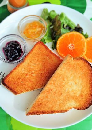 基本ココナッツオイルトースト-レシピのメイン写真