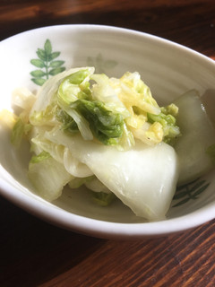 ビニール袋で簡単♡常備菜!白菜の甘酢漬け-レシピのメイン写真
