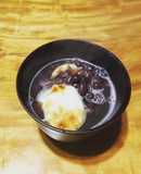 丹波大納言小豆であっさりぜんざい