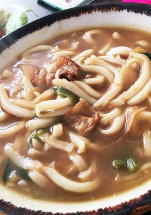 ＊残り物で！簡単カレーうどん＊-レシピのメイン写真