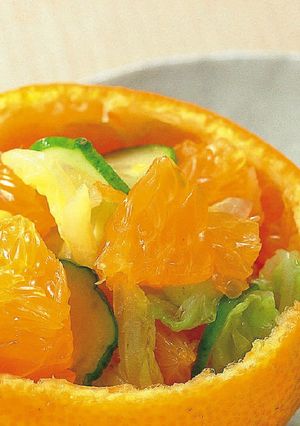 白菜とポンカンの酢の物-レシピのメイン写真