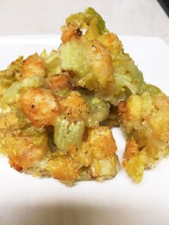 サーモンとセロリとチーズの洋風天ぷら-レシピのメイン写真