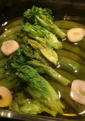 菜の花と春野菜のオイル煮-レシピのメイン写真