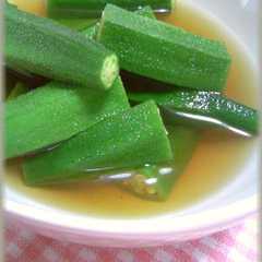 รูปของ オクラのさっと煮