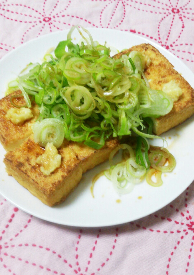 簡単！厚揚げのおつまみ-レシピのメイン写真