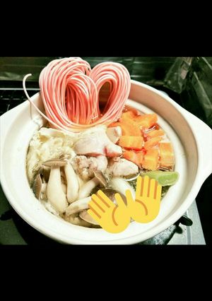 お気楽に塩ちゃんこ味のひとり鍋-レシピのメイン写真