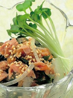 オニオンサラダ梅肉和え-レシピのメイン写真