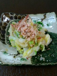 簡単!あと一品!という時の白菜のおひたし-レシピのメイン写真