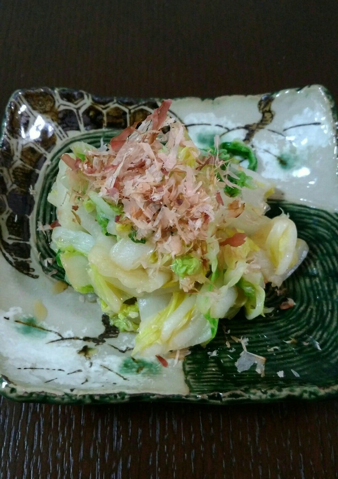 簡単！あと一品！という時の白菜のおひたし-レシピのメイン写真