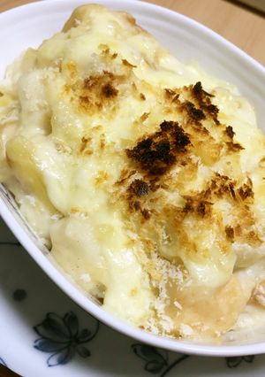 即席！パンでグラタン-レシピのメイン写真