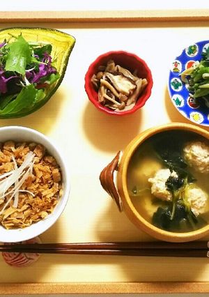 低糖質レシピ☆糖質0麺で炊き込みご飯-レシピのメイン写真