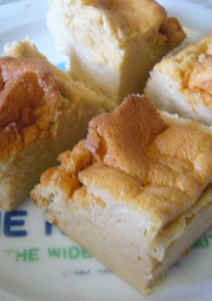 ヘルシー♪しっとりスフレチーズケーキ♪-レシピのメイン写真