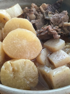 圧力鍋で仕上げる♪大根とすじ肉の煮物-レシピのメイン写真
