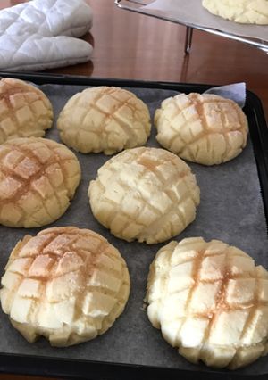 メロンパンのクッキー生地-レシピのメイン写真