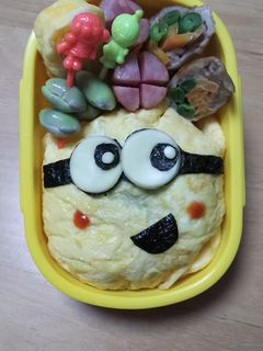 ミニオン お弁当-レシピのメイン写真