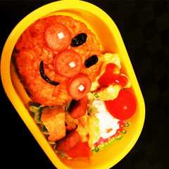 アンパンマンお弁当-レシピのメイン写真