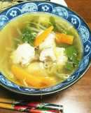 ふわふわ鶏団子の和風スープ～鍋にもOK～