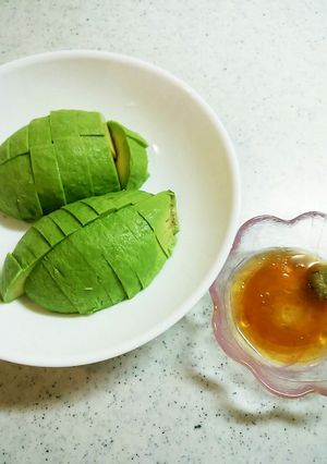 ゆず胡椒で！アボカドの刺身-レシピのメイン写真