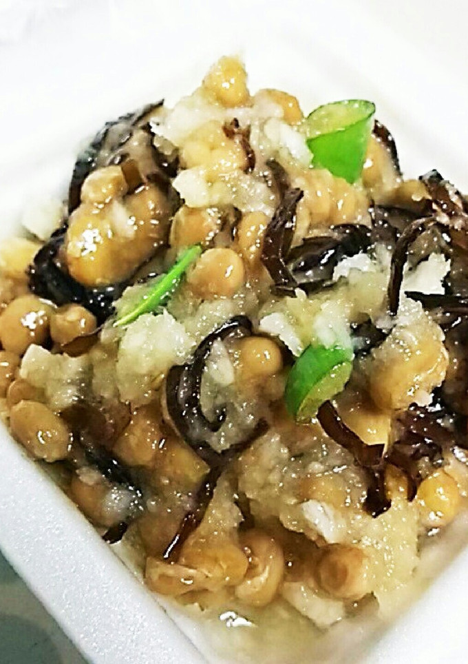 おろし大根と昆布の佃煮納豆-レシピのメイン写真