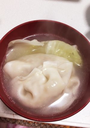 水餃子スープ-レシピのメイン写真