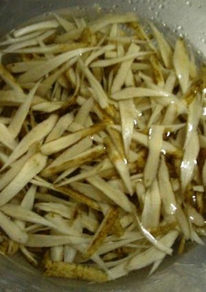 ごぼうのささがき-レシピのメイン写真