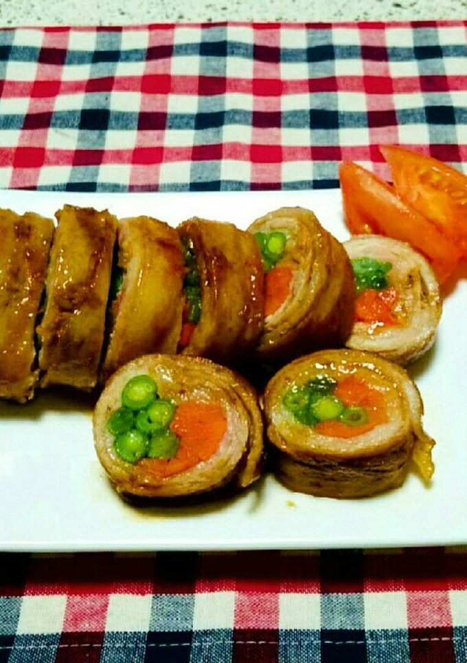 ごはんが進む！いんげんとにんじんの肉巻き-レシピのメイン写真