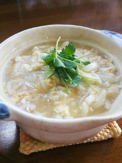 簡単♡うどんスープdeカニタマうどん♪-レシピのメイン写真