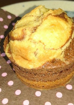 ふんわりチョコっとマーブルケーキ☆-レシピのメイン写真