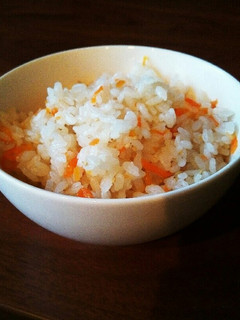 【超簡単】にんじんご飯(おこわ風)-レシピのメイン写真